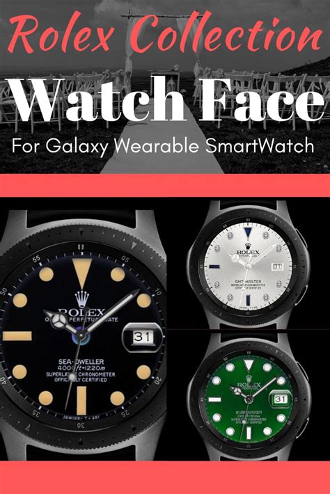 rolex face for samsung watch|Rolex watch faces for galaxy.